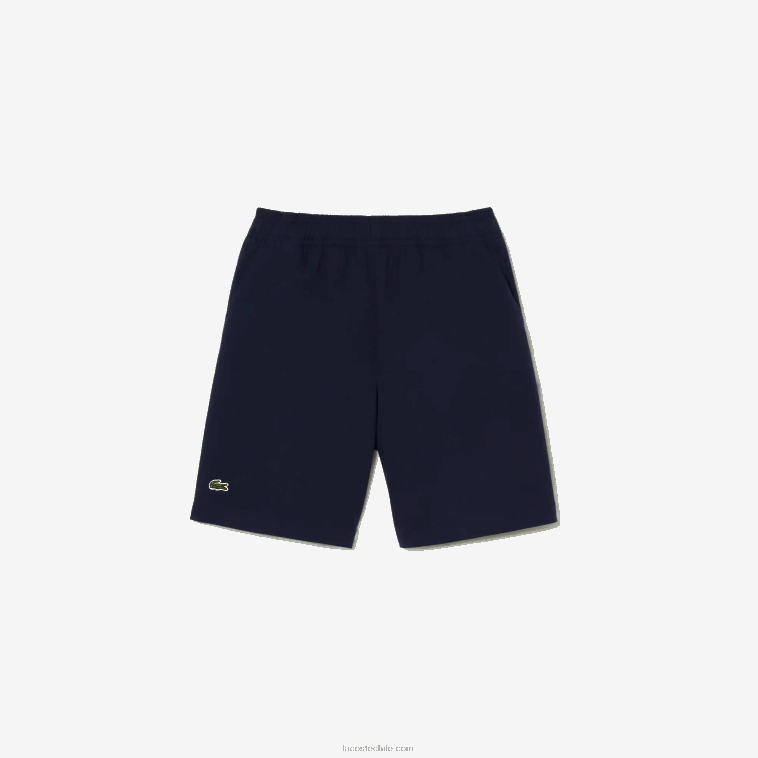 Niños Lacoste azul marino 166 bermudas de gabardina de algodón ligero N6XZ23106 Niños Lacoste azul marino 166 bermudas de gabardina de algodón ligero N6XZ23106