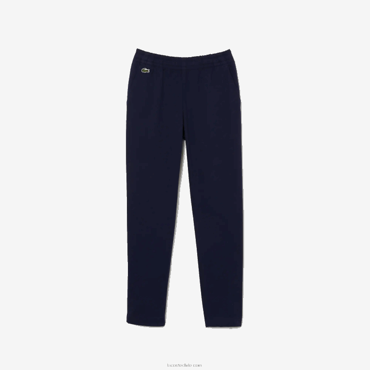 Niños Lacoste azul marino 166 chinos de gabardina de algodón stretch N6XZ23269