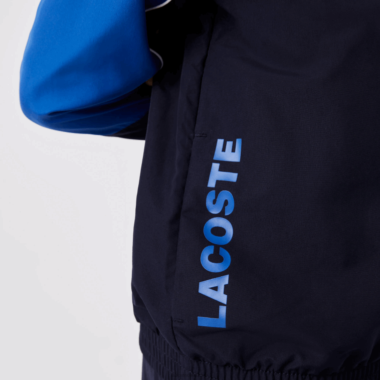 Niños Lacoste azul marino 976 chándal deportivo con bloques de color N6XZ23209