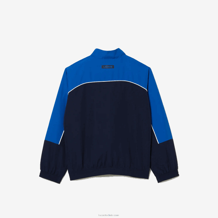 Niños Lacoste azul marino 976 chándal deportivo con bloques de color N6XZ23209