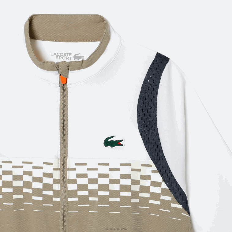 Niños Lacoste beige blanco azul naranja wri conjunto jogger tennis x daniil medvedev N6XZ23042