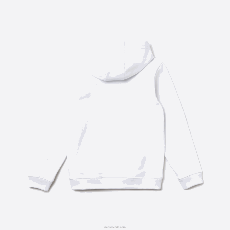 niños Lacoste blanco 001 sudadera con capucha de cocodrilo N6XZ23202
