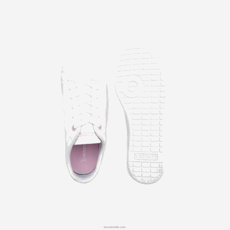 juniors Lacoste blanco 21g zapatillas sintéticas carnaby N6XZ23316