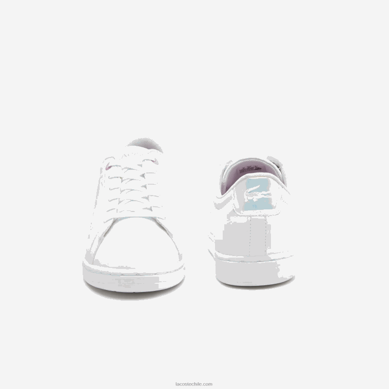 juniors Lacoste blanco 21g zapatillas sintéticas carnaby N6XZ23316