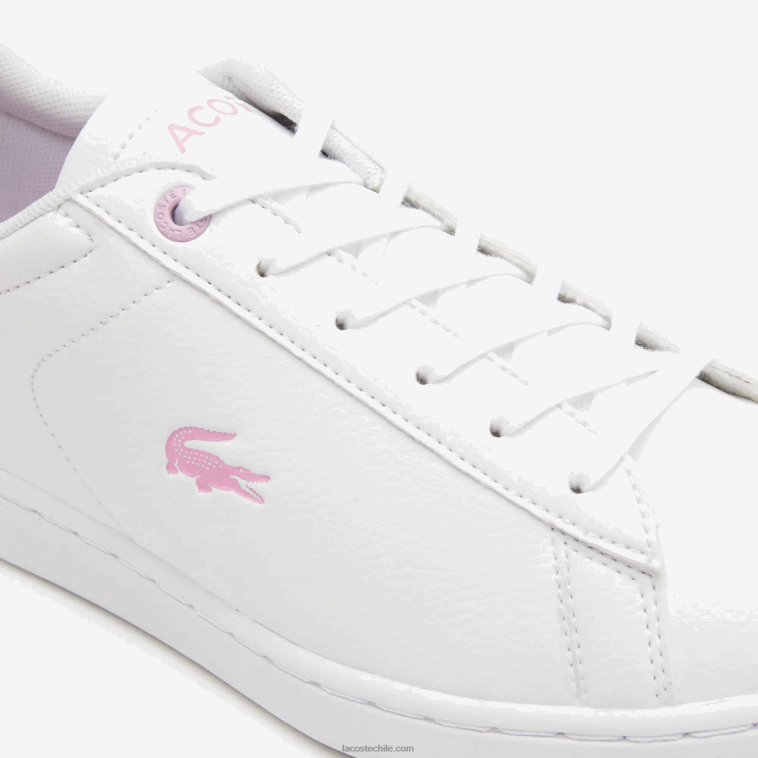 juniors Lacoste blanco 21g zapatillas sintéticas carnaby N6XZ23316