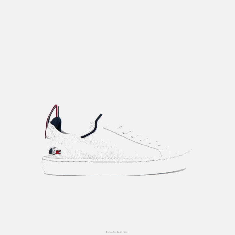 juniors Lacoste blanco/azul marino y rojo 407 tenis la piquee textil tricolor N6XZ23317 juniors Lacoste blanco/azul marino y rojo 407 tenis la piquee textil tricolor N6XZ23317