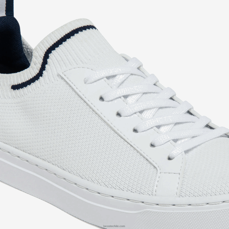 juniors Lacoste blanco/azul marino y rojo 407 tenis la piquee textil tricolor N6XZ23317