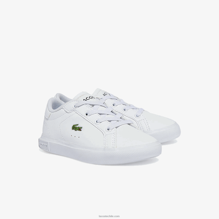 infantes Lacoste blanco 21g tenis sintéticos powercourt N6XZ22935