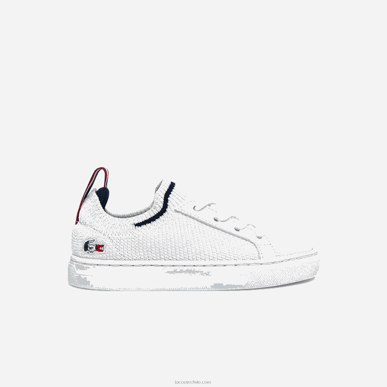 infantes Lacoste blanco/azul marino y rojo 407 tenis la piquee textil tricolor N6XZ22994 infantes Lacoste blanco/azul marino y rojo 407 tenis la piquee textil tricolor N6XZ22994