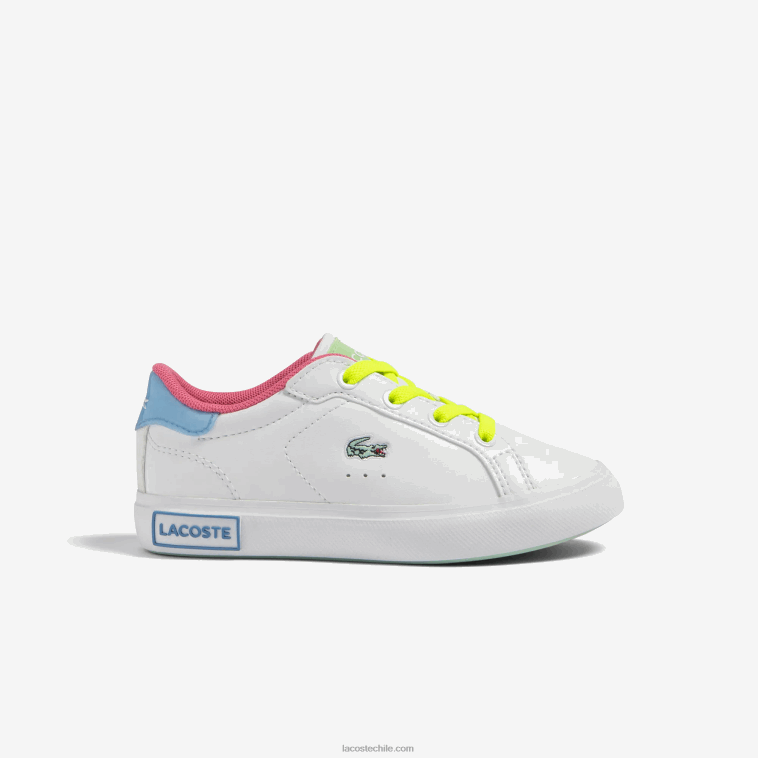 infantes Lacoste blanco/verde 082 tenis powercourt sintéticos color pop N6XZ22931 infantes Lacoste blanco/verde 082 tenis powercourt sintéticos color pop N6XZ22931