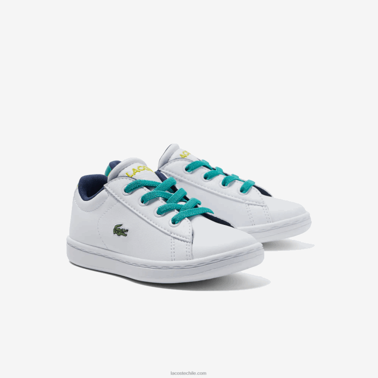 infantes Lacoste blanco/verde 082 zapatillas sintéticas carnaby N6XZ22985