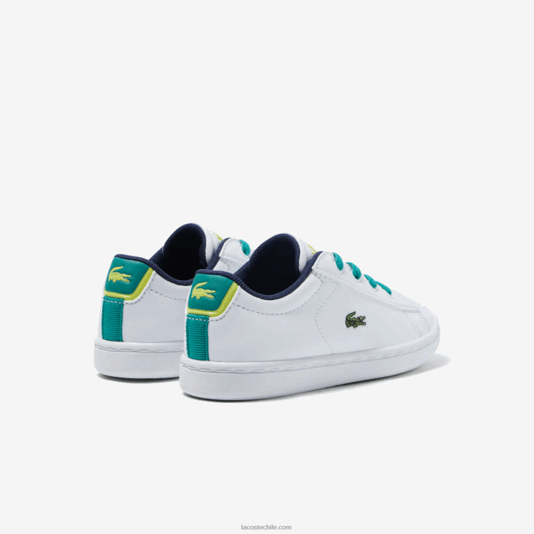 infantes Lacoste blanco/verde 082 zapatillas sintéticas carnaby N6XZ22985