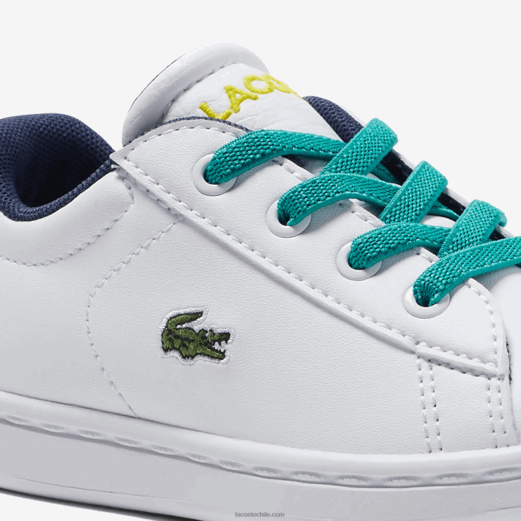 infantes Lacoste blanco/verde 082 zapatillas sintéticas carnaby N6XZ22985