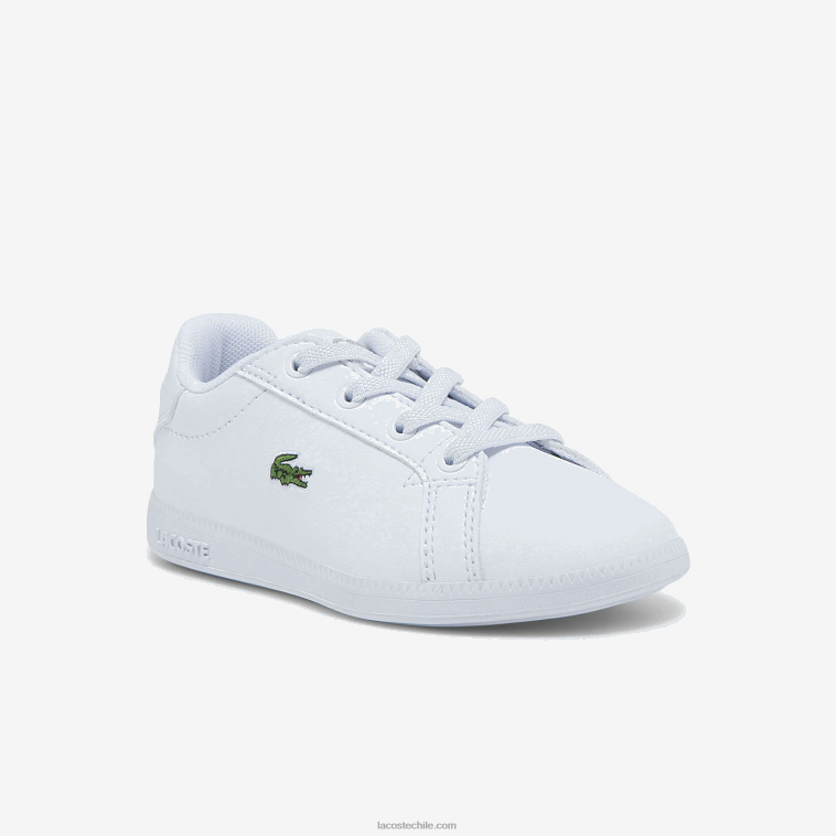 infantes Lacoste blanco y negro 147 zapatillas graduadas N6XZ22991