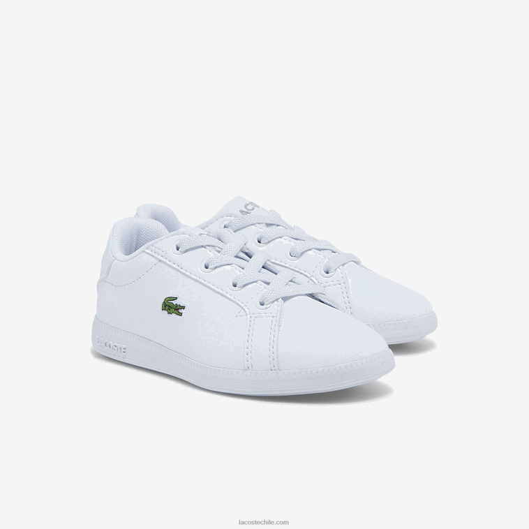 infantes Lacoste blanco y negro 147 zapatillas graduadas N6XZ22991
