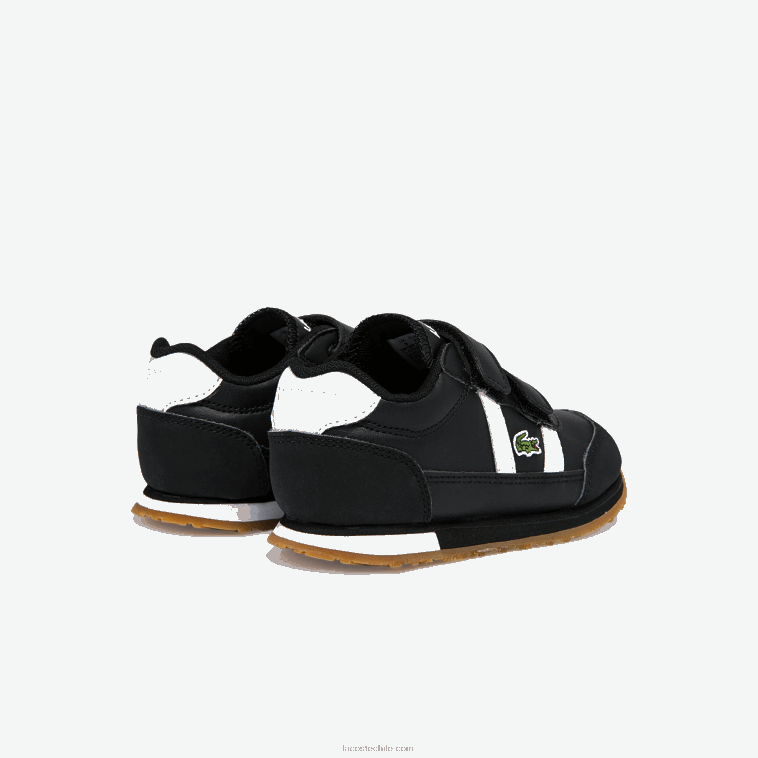 infantes Lacoste blanco y negro 312 tenis sintéticos Partner N6XZ22965