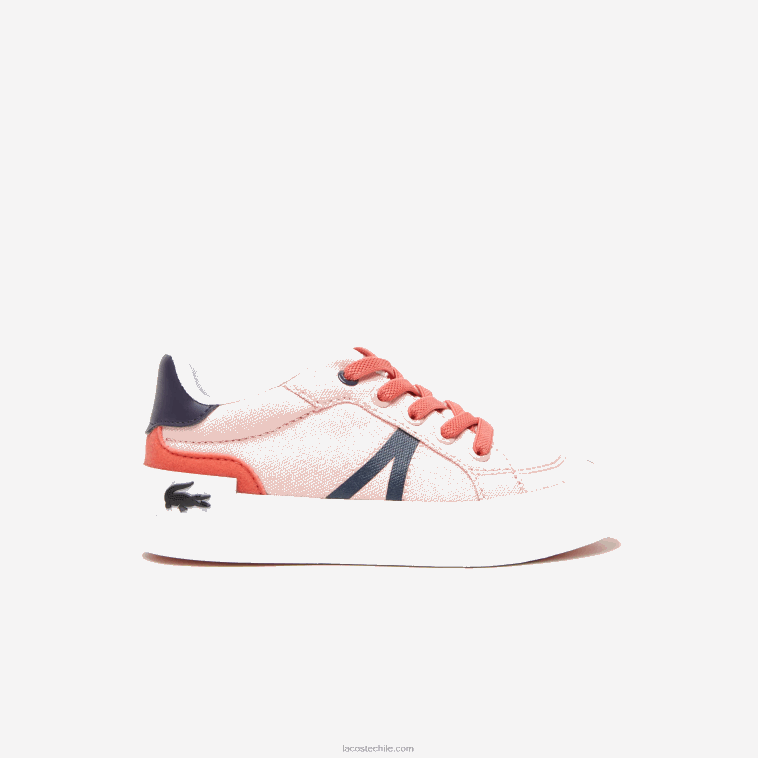 infantes Lacoste rosa azul marino s1n zapatillas l004 textil N6XZ22932 infantes Lacoste rosa azul marino s1n zapatillas l004 textil N6XZ22932