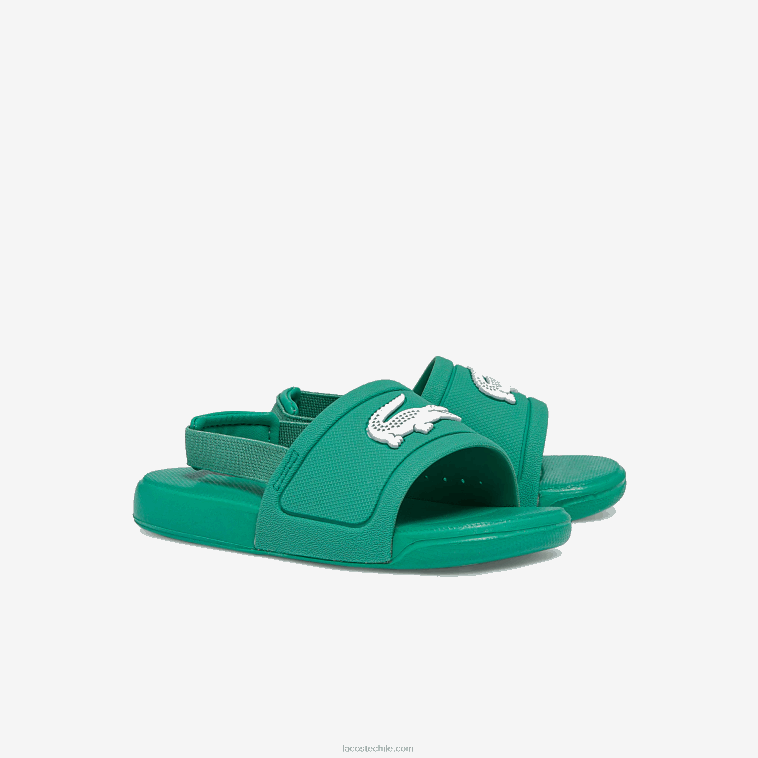 infantes Lacoste verde y blanco 1r7 l.30 toboganes sintéticos N6XZ22966