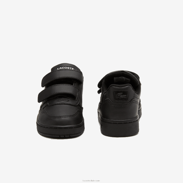 infantes Lacoste negro 02h tenis sintéticos con clip en T N6XZ22934